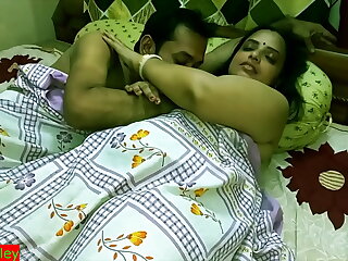 Indian hot xxx Innocent Bhabhi 2nd time sex with husband friend&excl;&excl; Please don't cum inside&excl;